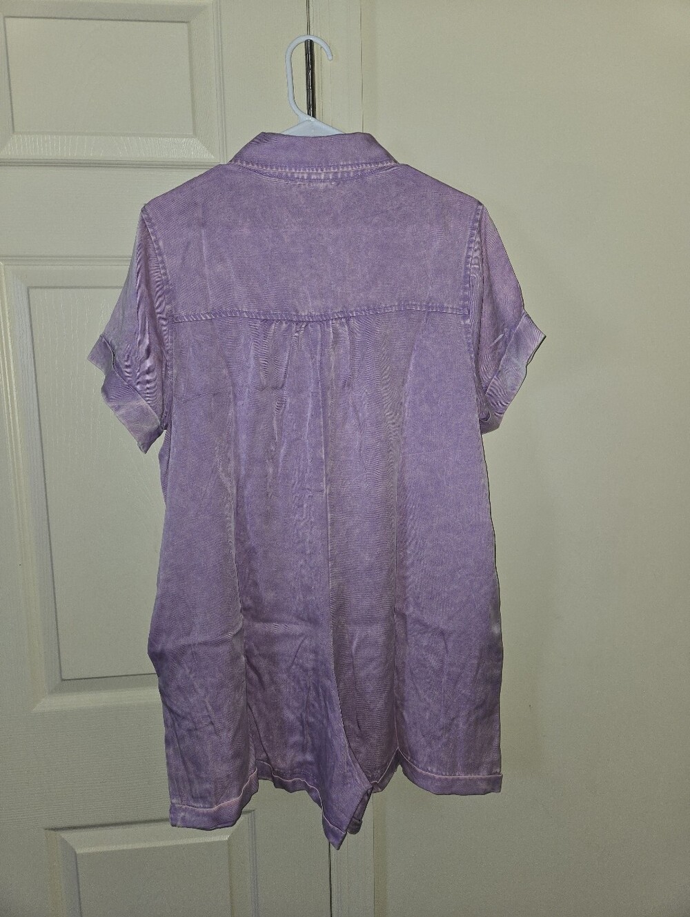 NIP Zenana Acid Washed Romper - Picture 3 of 5